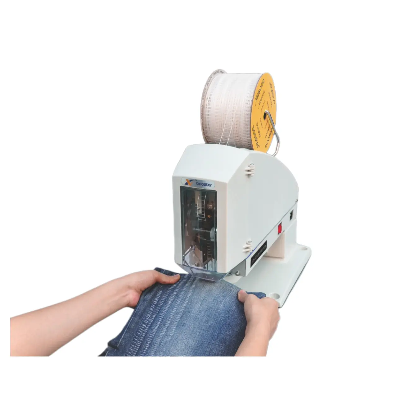 Booster personalizado plástico grampo máquina automática plástico grampo pin máquina para roupas toalhas meias jeans pendurar rótulos