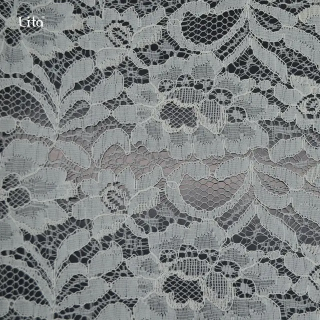 High Quality Cotton Nylon Lace Guipure Fabric Is Suitable For Clothing