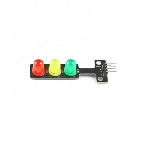 5 pezzi Mini 5V semaforo modulo Display a LED per Arduino rosso giallo verde F5 5mm LED RGB-semaforo Kit elettronico artigianale