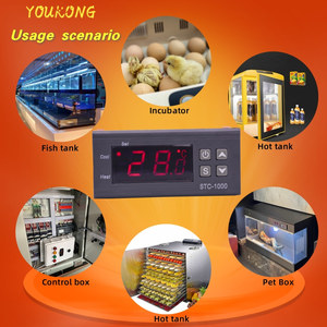Ducha automática con control de temperatura/controlador de temperatura para refrigerador de camión 220V - Product Image 5