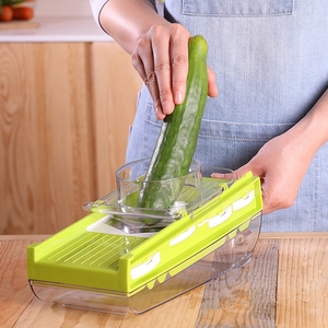 Mandolin Multi Slicer <strong>5</strong> in <strong>1</strong> Manual Kitchen Slices Vegetable Cutter Tools Food Hand Grater - Product Image 1
