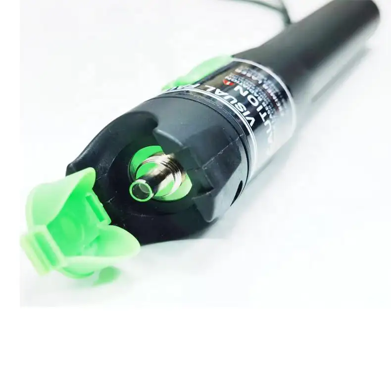 펜 유형 알루미늄 합금 광섬유 레이저 펜 시각적 오류 탐지기 VFL 및 파이버 투 홈 네트워크 용 감지기