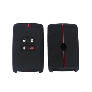 For Renault Kolega Smart 4-Button Car <strong>Key</strong> Cover Protective Silicone <strong>Key</strong> Bag for <strong>Espace</strong> Kolega <strong>Key</strong> Accessory - Product Image 1