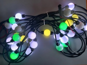 Artnet Dmx Controller Waterproof New Digital Full Color Smart Dc5V/12Vpixel Rgb <strong>Led</strong> Ball String <strong>Sm16703</strong> - Product Image 4