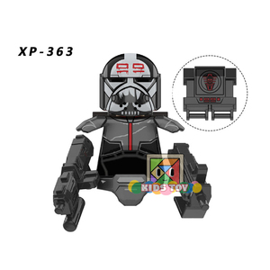 KT1047 Space Wars <strong>Commander</strong> Wrecker Crosshair Hunter Tech Echo Mini Action Building <strong>Block</strong> Figure Kids Plastic Assembly Toy Gift - Product Image 3