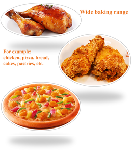 Điện 3-boong 24-khay Lò nướng với bánh pizza chảo để nướng bánh mì chống bánh sưởi ấm các loại hạt ngô trái cây nước lò nướng thiết bị - Product Image 6