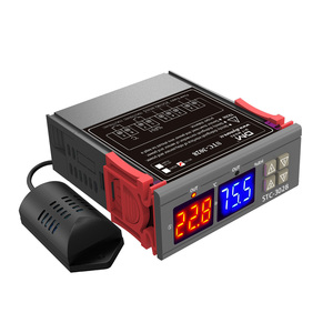 STC-3028 DC12V 10A Digital Dual LED controlador de temperatura humedad termostato - Product Image 3