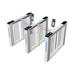 Cancello cilindrico intelligente di velocità, integrato con il sistema avanzato di controllo di accesso di sicurezza per l'entrata della fabbrica - Product Image 1
