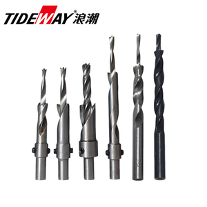 TIDEWAYShaleドリルカウンターシンクスクリュードリルフラットボトムカウンターシンクヘッド穴高速スチールドリルコア