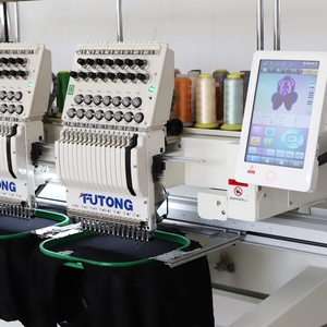 FT-CT1204H <strong>Computer</strong> Controlled High Speed Multifunction Four Head Cap Flat T-shirt Embroidery Machine for Design Shop - Product Image 4