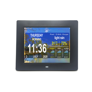High Resolution 8&quot; Digital <strong>Clock</strong> Led <strong>Display</strong> With Mp3 Mp4 Playback - Product Image 3