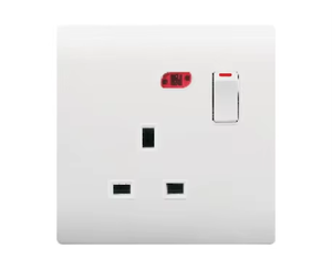 Interruptor de pared multifuncional Enchufe estándar Yaki UK, 4 entradas, 1 vía, Control de palanca, salida eléctrica de múltiples orificios - Product Image 2