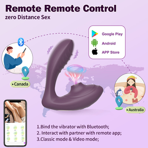 DELITE <strong>VIBES</strong> Dual Vibrate App-Controlled G-Spot Vibrator &amp; Clitoris Stimulator Mini Smartphone Compatible Long for Adults - Product Image 2