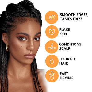 Chuyên Nghiệp Salon Sử Dụng Nhanh Chóng Khô Bện Gel Xoắn Bện Sóng Cạnh Gel Thêm Giữ Ngô Loc 64Oz Bện Gel - Product Image 5