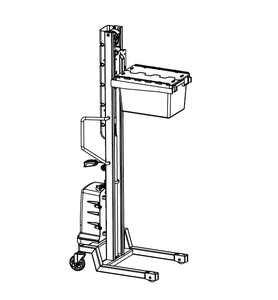 出厂价手提袋堆垛机多功能堆垛机适用于嵌套手提袋提升器 - Product Image 1