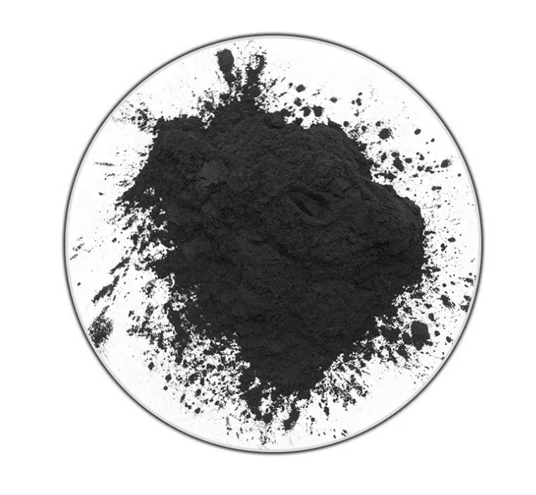 Bubuk arang aktif karbon hitam