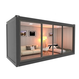 Casa prefabricada completamente ensamblada, sistema de construcción modular de pc, hormigón prefabricado, villa, edificio
