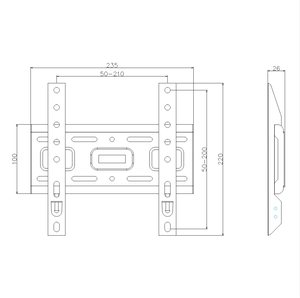 Xách tay VESA nghiêng LCD màn hình phẳng <span class=keywords><strong>TV</strong></span> Tường Gắn kết <span class=keywords><strong>TV</strong></span> bảng đứng cho phòng khách <span class=keywords><strong>TV</strong></span> gắn chân đế <span class=keywords><strong>TV</strong></span> chủ sở hữu màn hình Giá - Product Image 4