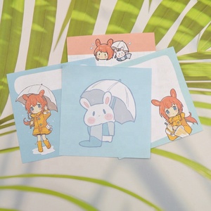 办公学校固定制造定制印刷后书写便签纸记事本卡哇伊粘性记事本Memopad - Product Image 6