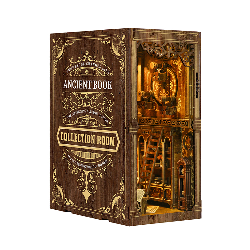 Salle de collection de livres anciens /BV02-008