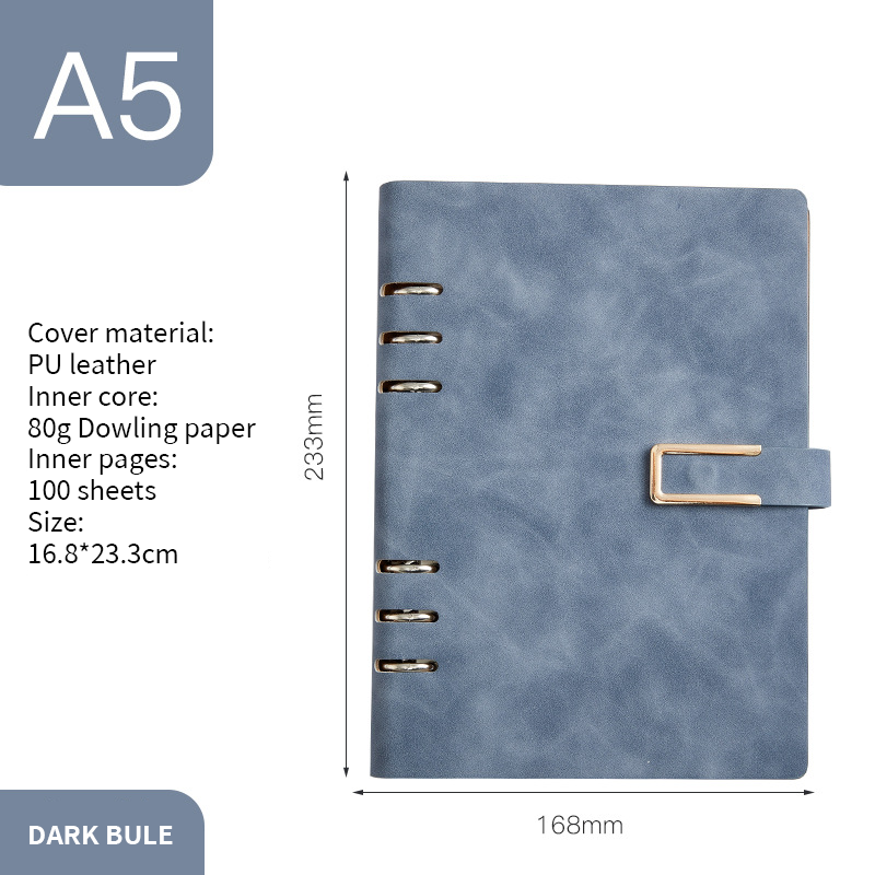 Boucle bleu foncé