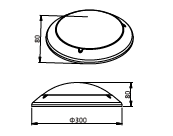 5.8GHz high -frequency microwave <strong>sensor</strong> lamp with dimmer function - Product Image 6