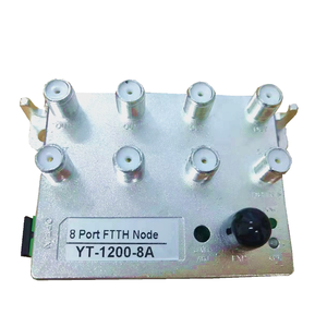 ตัวรับสัญญาณออปติคอล CATV แบบ8ทาง FTTH ทางออกที่ดีที่สุดสำหรับเครือข่าย GPON ไฟเบอร์ - Product Image 1