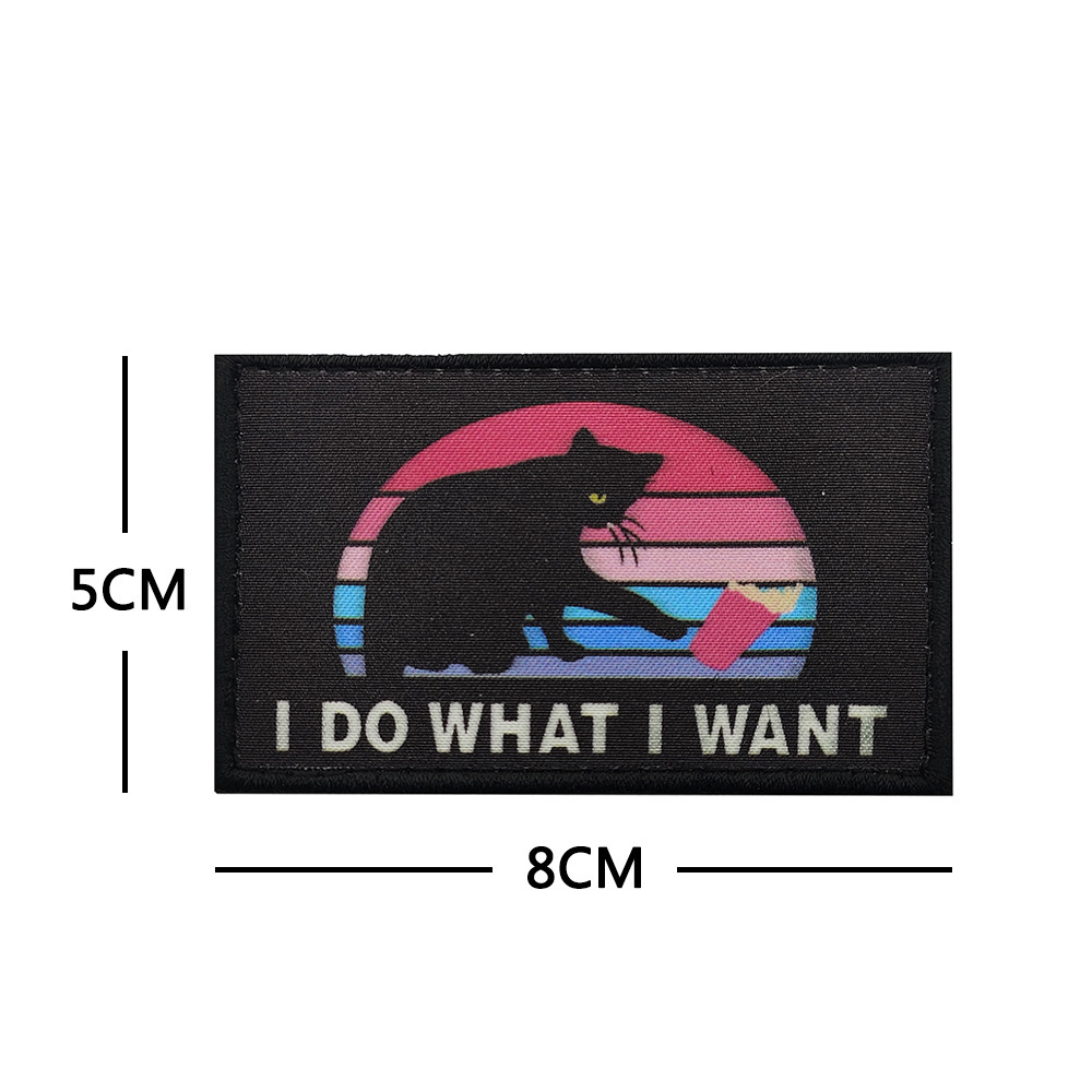 Y00091-1 i do what i want i do what i want to do (black cloth)
