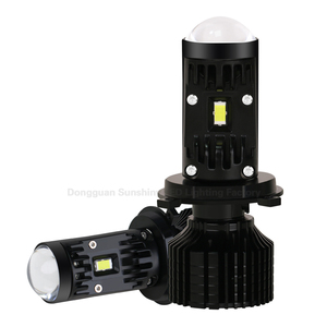 Sunshiny 1.5 ''Bi LED Y10Max H4 H7 LEDミニプロジェクターレンズ80W 16000LM LEDヘッドライトプロジェクター電球ミニBi LEDレンズ電球デザイン - Product Image 3