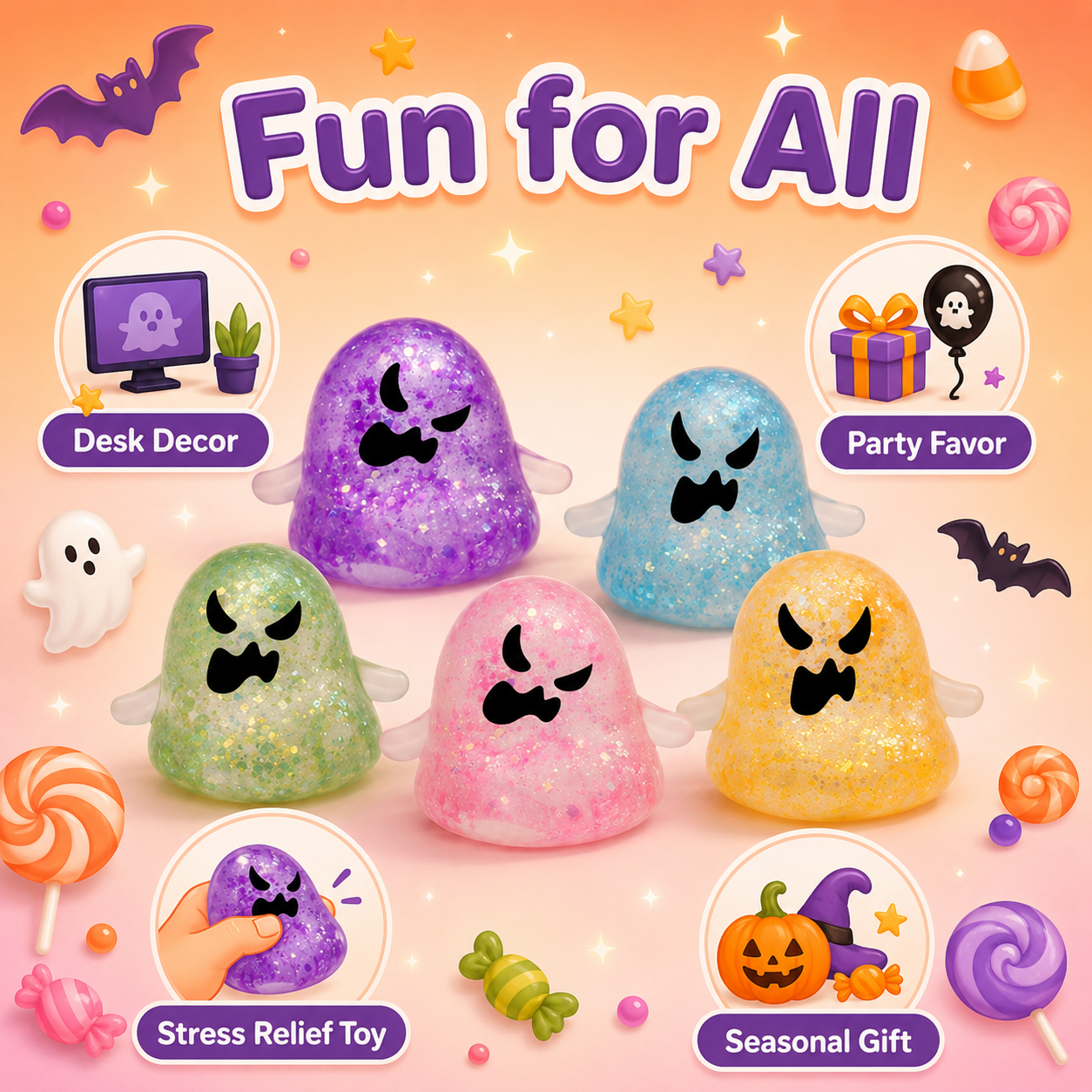 กล่องบรรจุภัณฑ์สี Ghost Set