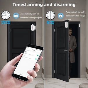 Alarma de ventana antirrobo multifunción, Sensor de puerta con sonido, Automatización Inteligente IOT, App Tuya, Arm/desarma, WiFi - Product Image 3