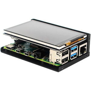 Raspberry PI 4 módulos LCD 3,5 pulgadas TFT 480*320 Panel GPIO Monitor pantalla táctil con estuche para RPI 4B/3B/3B +