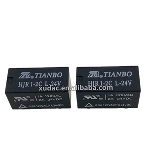 New tianbo tín hiệu Relay HJR1-2C-L-12V/05V/24V thay thế G5V-2-12VDC - Product Image 3