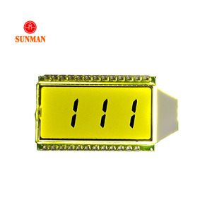 Günstige benutzer definierte 7-Segment-LCD-Anzeige mit tn htn Bildschirm - Product Image 4
