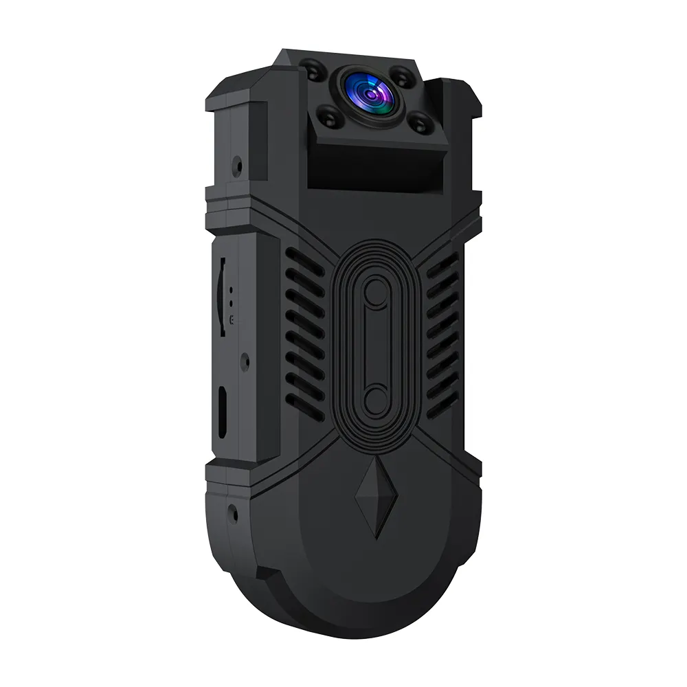 Mini telecamera per visione notturna piccola 1080P MD32 con Clip posteriore telecamera per azione con penna per corpo sportivo grandangolare da 140 gradi