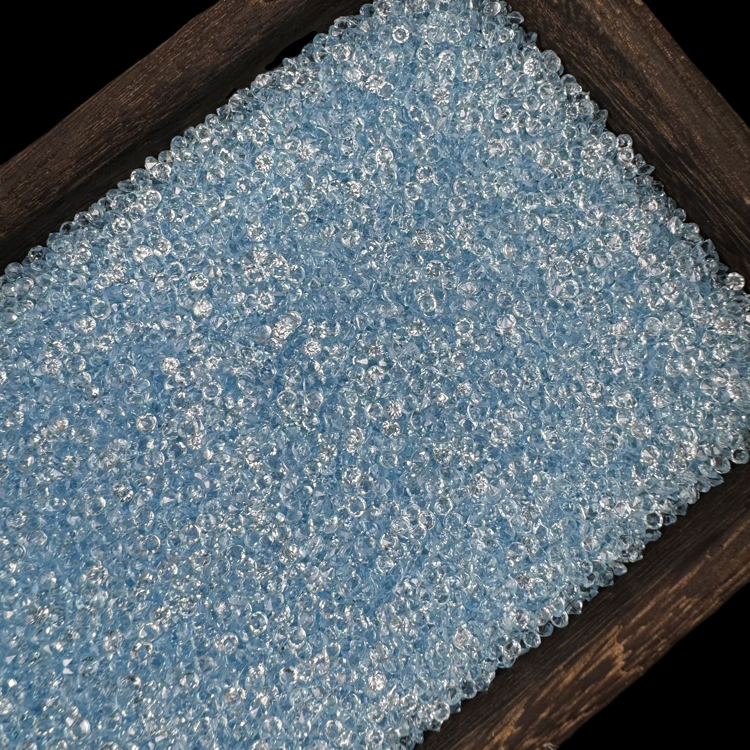 Bleu translucide