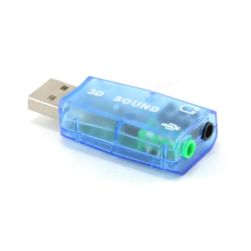 Più recente scheda Audio USB 5.1 adattatore Audio per Desktop Notebook Computer portatile spedizione veloce