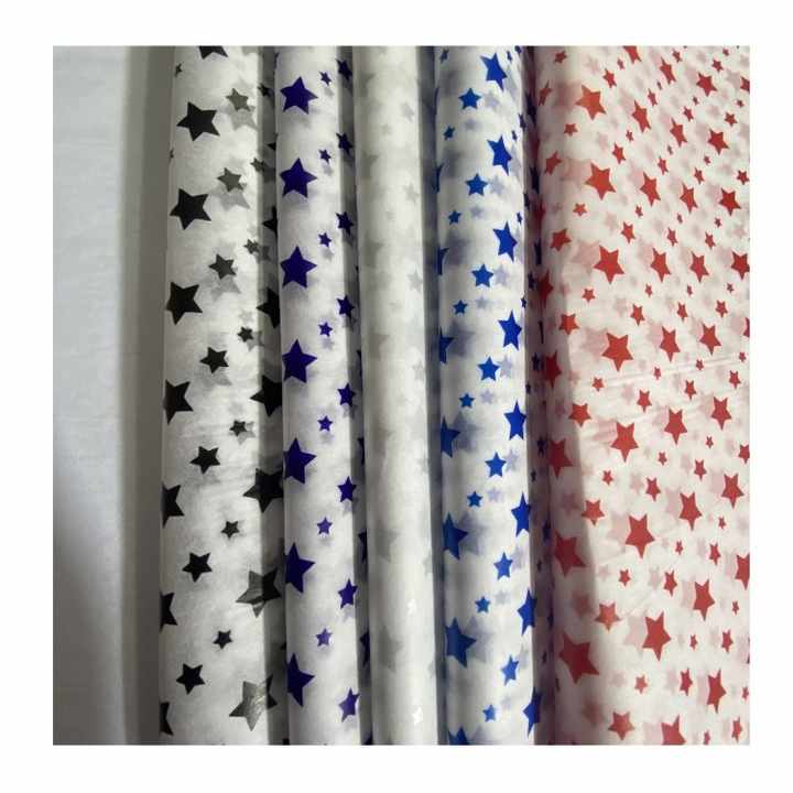Customised Logo Printed Colour Personalized Gift Packaging Clothing Wrapping Tissue Paper