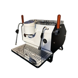 Halbautomat ische Kaffee maschine mit zwei Kesseln Programmier bare Einzel gruppe - Product Image 3