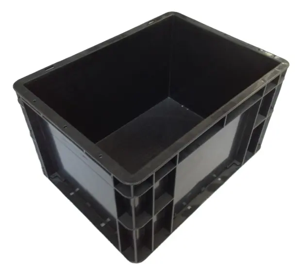 Nuevos productos ESD conductivo de caja de plástico 400*300mm Anti-estática inyección de PP cajas