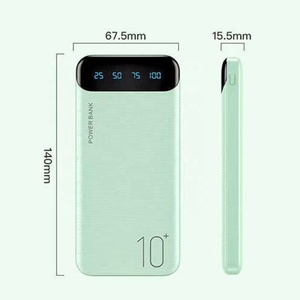 New Style Portable Battery Charger Fast Charge 10000mAh Power Bank with LED Light Dual USB <strong>Output</strong> and Micro USB <strong>Input</strong> - Product Image 5
