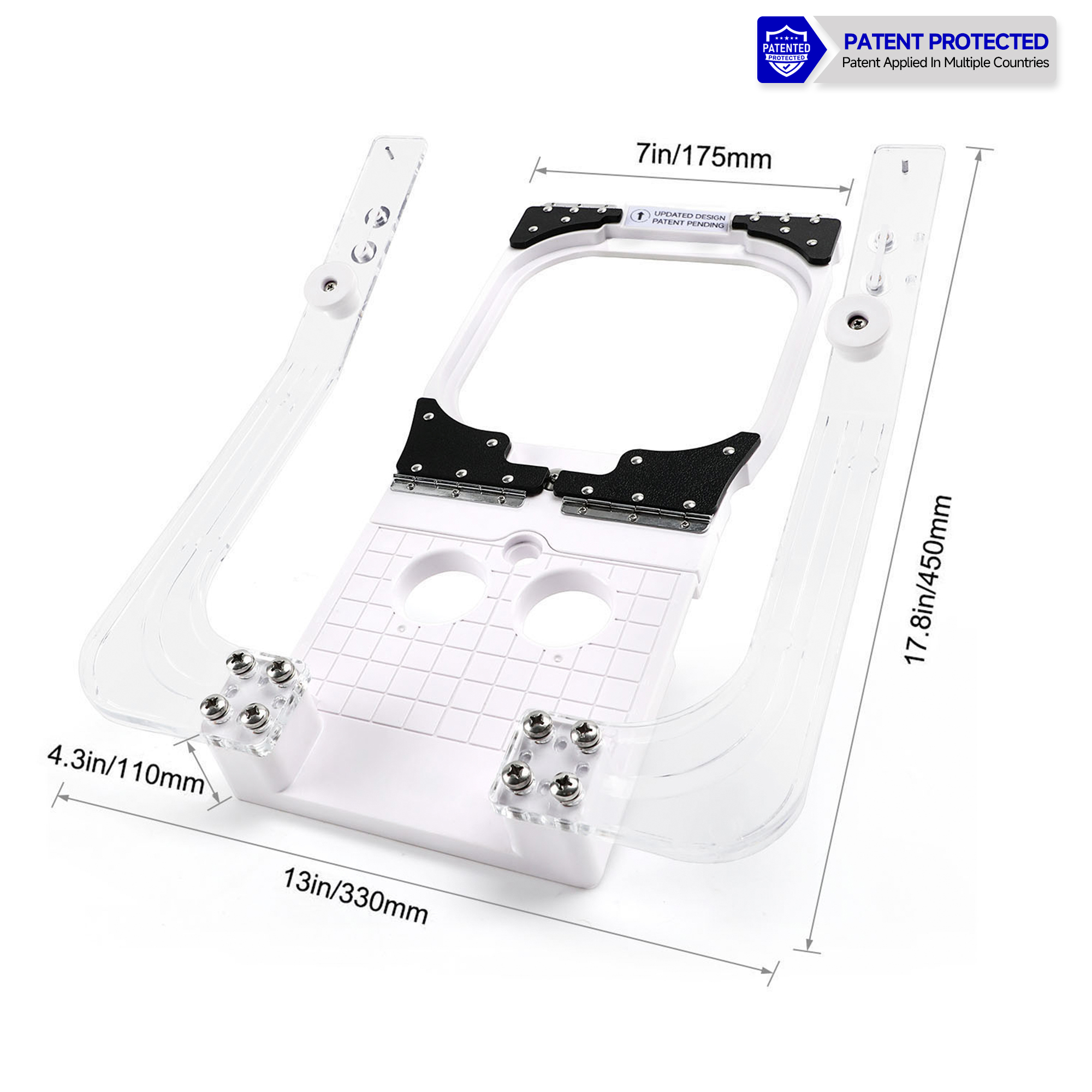White Only 5.1in Fixture