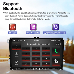 VWフォルクスワーゲントゥーランティグアンシートシュコダラジオGPSナビゲーションAutoRadioビデオWifi FM BT用9インチAndroid12カーマルチメディアプレーヤー