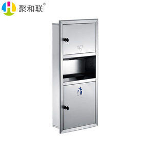 Foshan Manufacturing <strong>11</strong> Years Old Shop Two <strong>Combination</strong> - Extraction Carton Stainless Steel Hand Wipe Embedded Paper Towel Rack t - Product Image 4