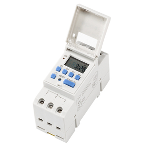 Best-seller 7 giorni programmabile digitale interruttore temporale relè controllo AC 220V 240V 110V DC12V 24V 16A DIN rail di montaggio BS26 - Product Image 3