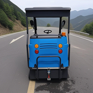 Điện đi xe trên Máy hút bụi công nghiệp quét pin-Powered rác làm sạch xe tải cho xi măng đá cẩm thạch đường quét - Product Image 6