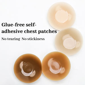 Aksesori pakaian dalam silikon tidak lem lingerie seksi Super lembut penutup puting Pasties kelopak payudara - Product Image 2