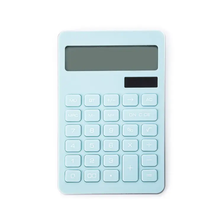 Calculadora de bolsillo de 8 dígitos para estudiantes y oficina, dispositivo de energía Solar de Color macarrón, promoción de alta calidad, venta al por mayor
