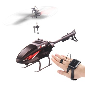 El sensörü ile yeni uçan helikopter ve çocuklar için uzaktan kumanda oyuncak uçak izle piller içerir - Product Image 1