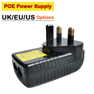 OEM PSE 24V 1A可互换插头POE适配器黑白防火电源，具有相机使用功能 - Product Image 6